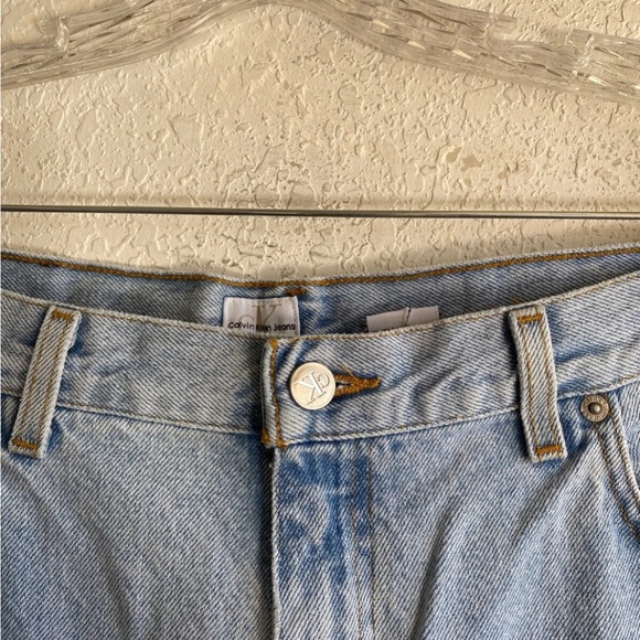 Vintage Calvin Klein Womens Easy Fit High Rise Jean Pants Size 16 Measured 34x31 - Picture 7 of 7